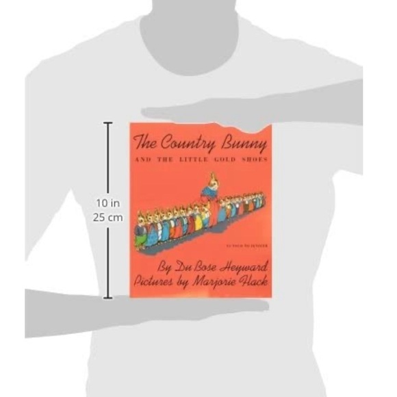 NWT “The Country Bunny and the Little Gold Shoes” Paperback Book - Picture 2 of 2